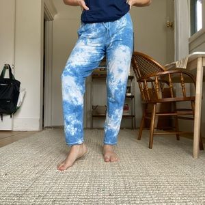 Manduka Sweat Pants - Indigo Tie Dye
